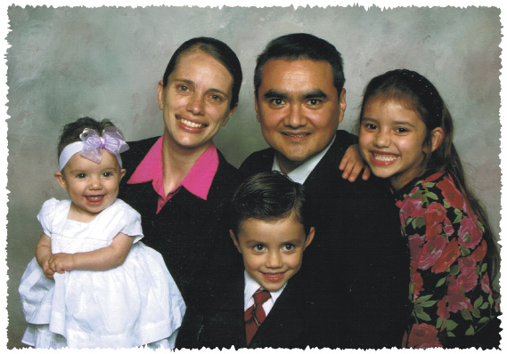 The Garza Family:  Mark, Crista, Grace, Jeshua, and Glory
